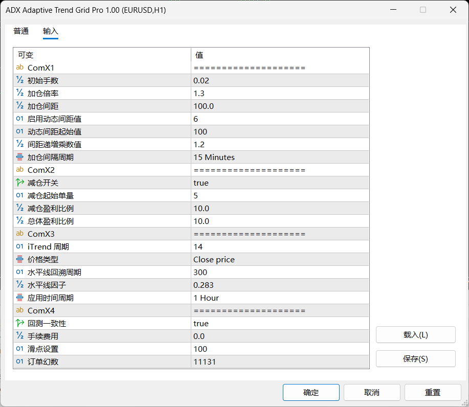【万象网格系列】ADX Adaptive Trend Grid___ADX自适应趋势过滤网格-图片1