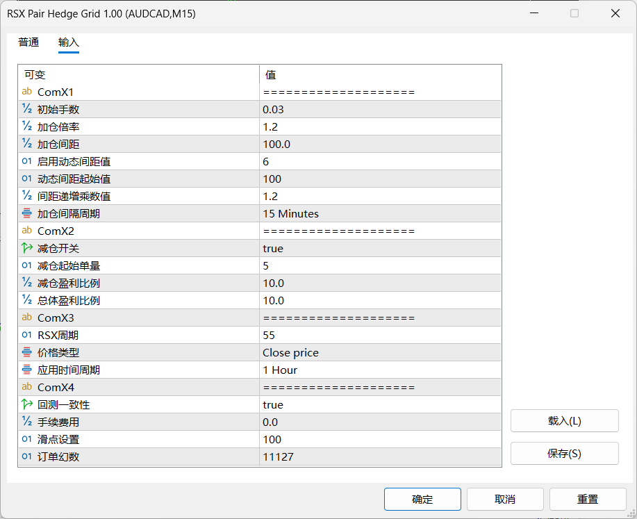 【万象网格系列】RSX Pair Hedge Grid___震荡型过滤网格-图片1